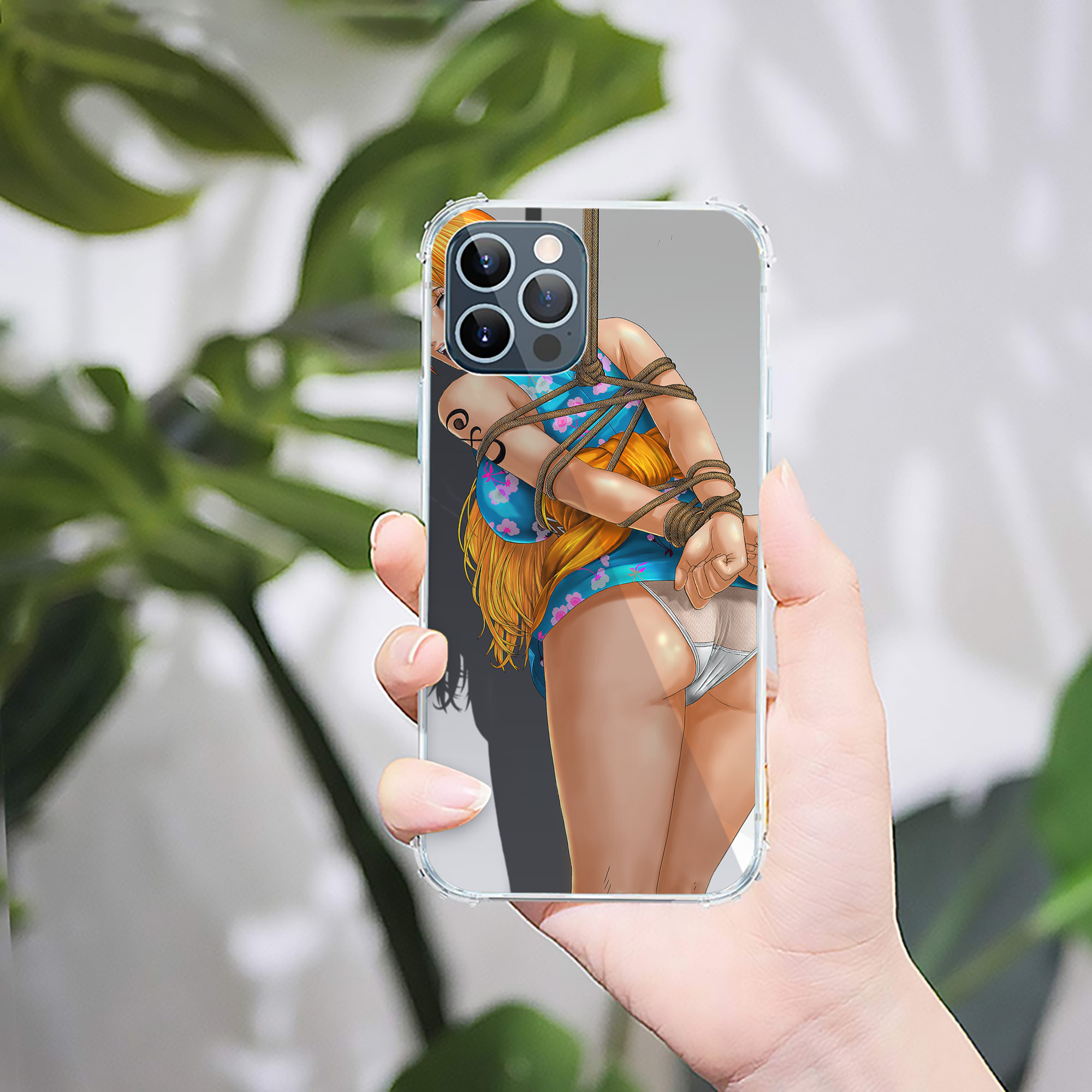 ワンピース ONE PIECE 【iPhone 12シリーズ対応】透明スマホケース（クリアソフトケース）